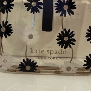 Kate Spade Black and White Floral Tote